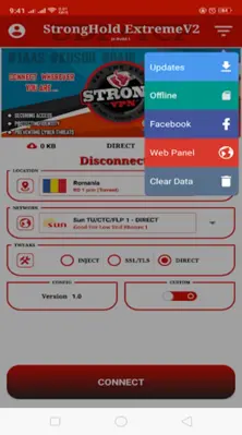 StrongHold VPN EXTREME 2.0 android App screenshot 3