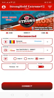 StrongHold VPN EXTREME 2.0 android App screenshot 4